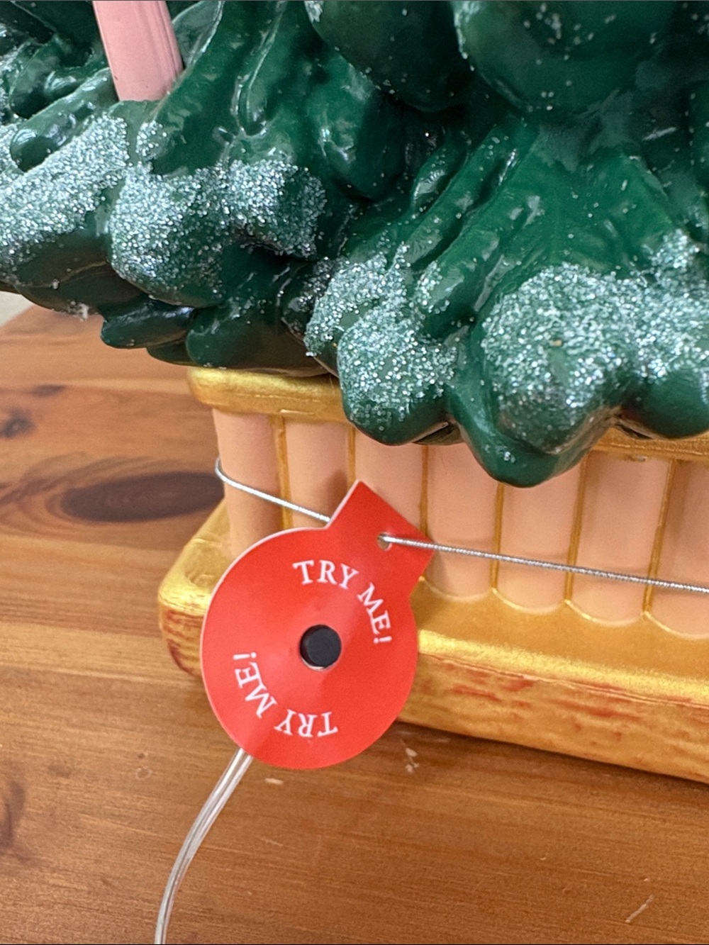 NWT John Derian for Target LED Battery Christmas Tree Blow Mold Table Decor - Picture 4 of 7
